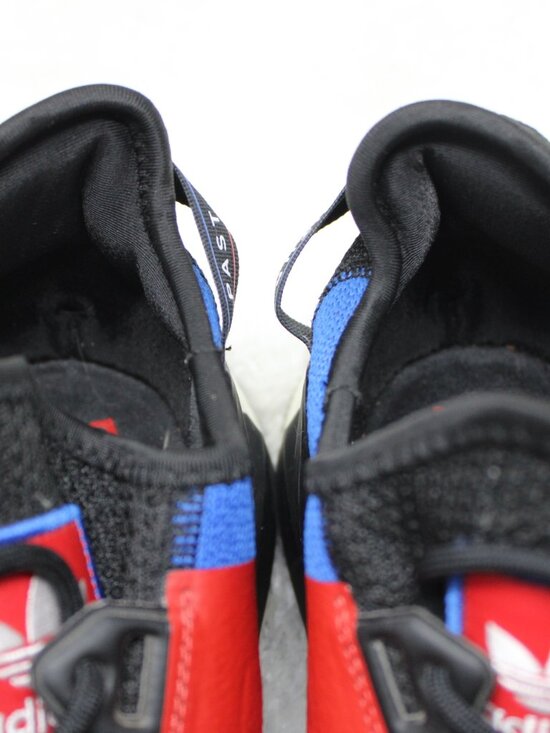 Adidas Shoes Mens 13 NMD_R1 V2 “Logo Patch” Team Power Black/Blue/Red/White main image 10